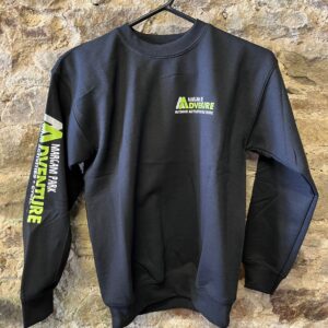 Margam Park Adventure Branded Crewneck Jumper Sweatshirt For Sale