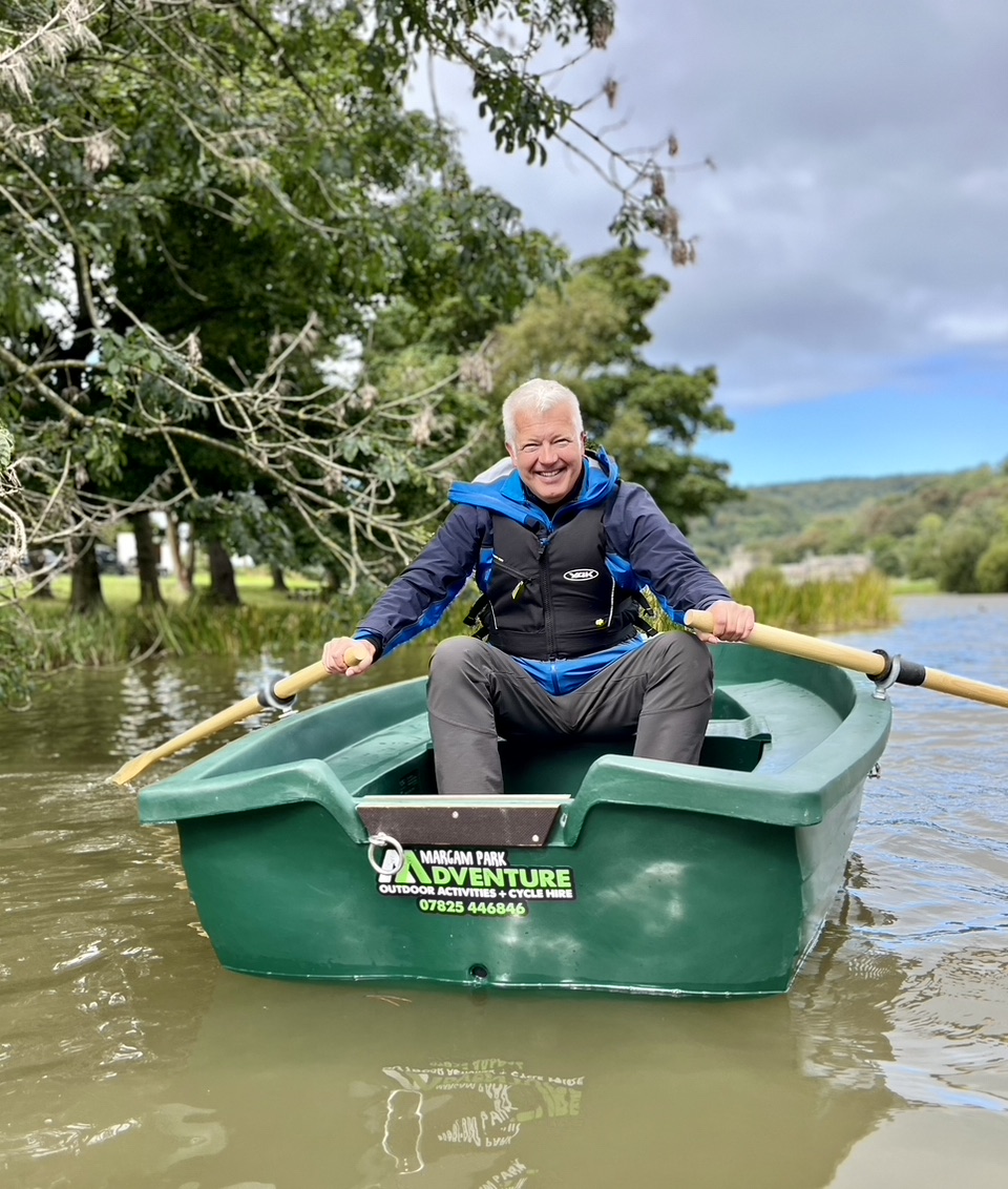 Margam Park Rowing Boat